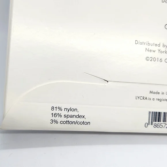 New Calvin Klein Silken Sheer Control Top Hose in Color Light 1 - 2 Pair - Picture 7 of 7